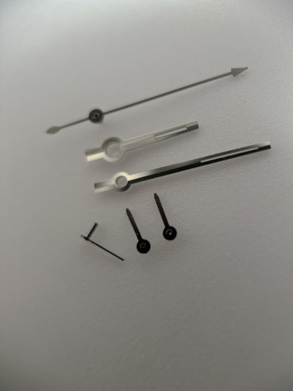 Handset | Chronograph Full Set | Valjoux 72 | BLK Chrono & Sub | Glow