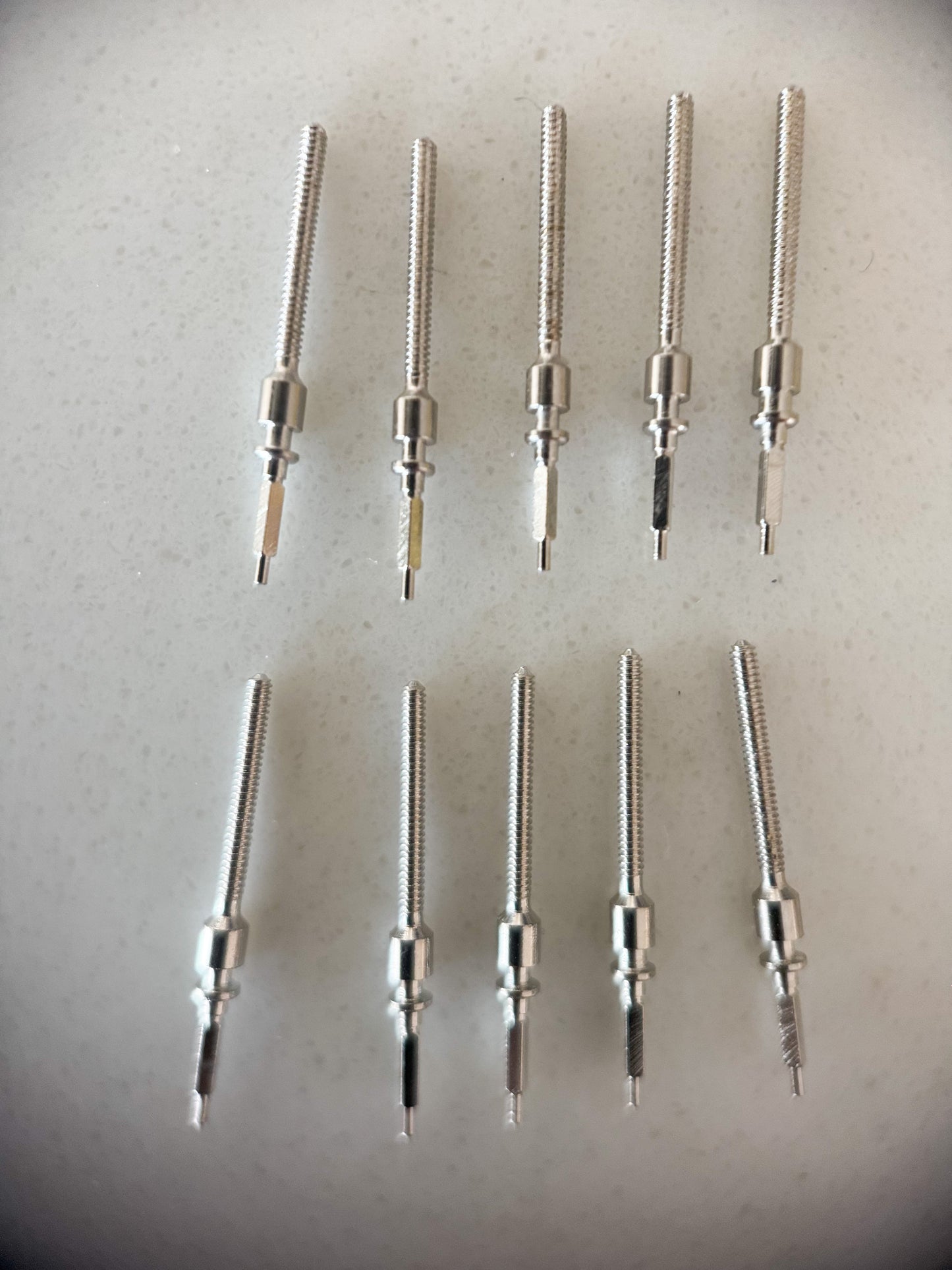 Valjoux 72 Winding Stem – Replacement Chronograph Movement Part -  10x Pack