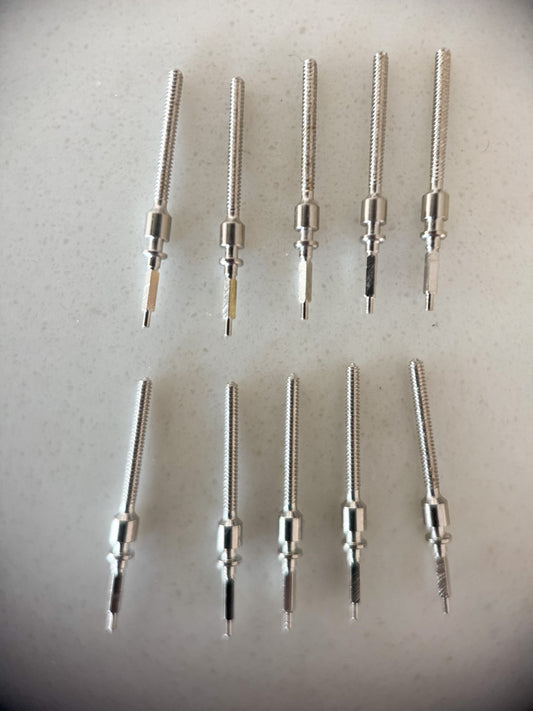 Valjoux 72 Winding Stem – Replacement Chronograph Movement Part -  10x Pack