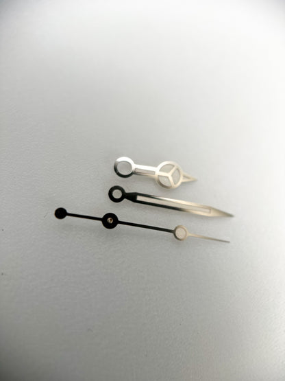 Handset | Vintage | Merc Style Hands | ETA 2824