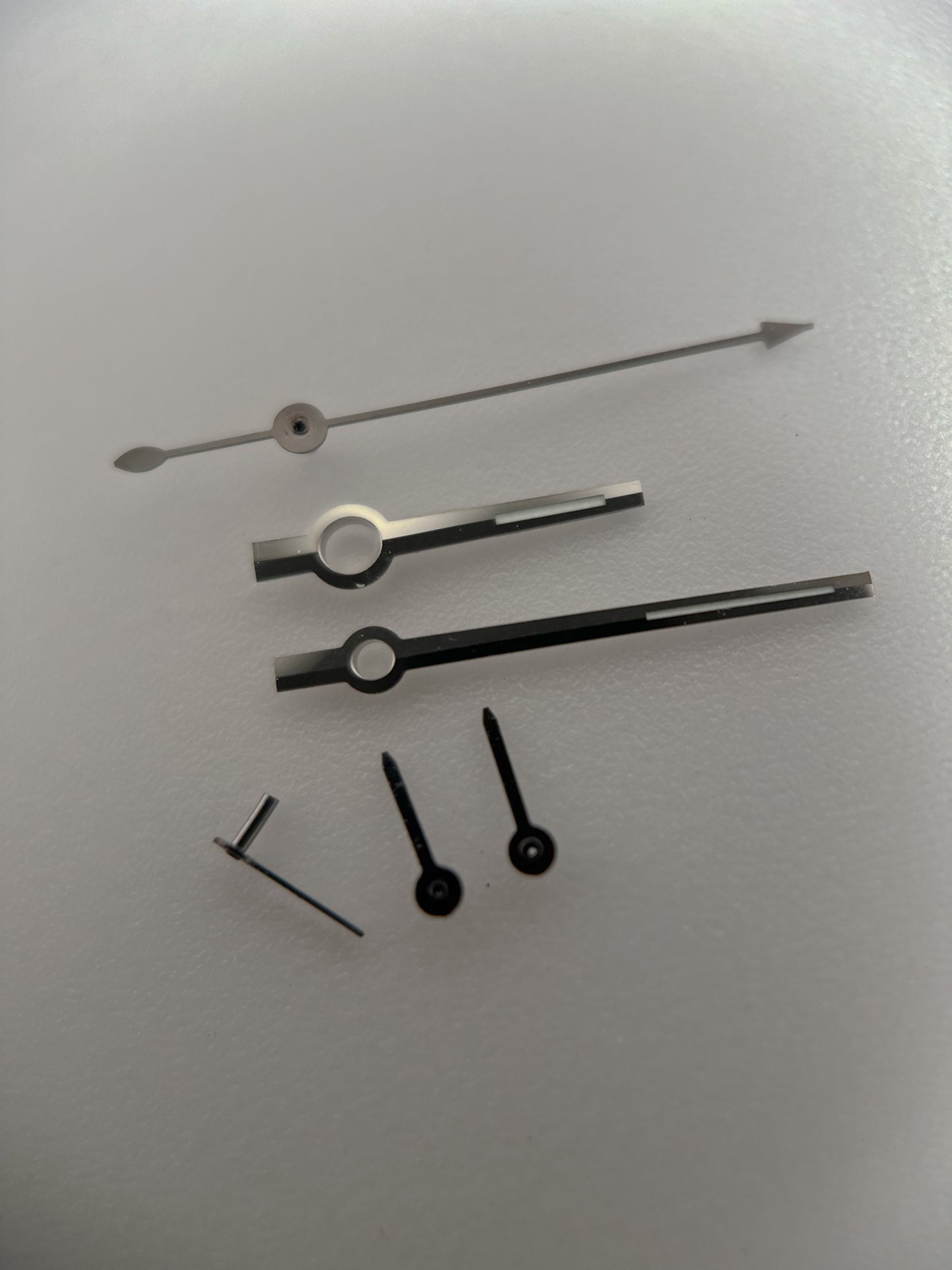 Handset | Chronograph Full Set | Valjoux 72 | BLK Chrono & Sub | Glow