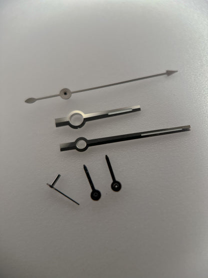 Handset | Chronograph Full Set | Valjoux 72 | BLK Chrono & Sub | Glow