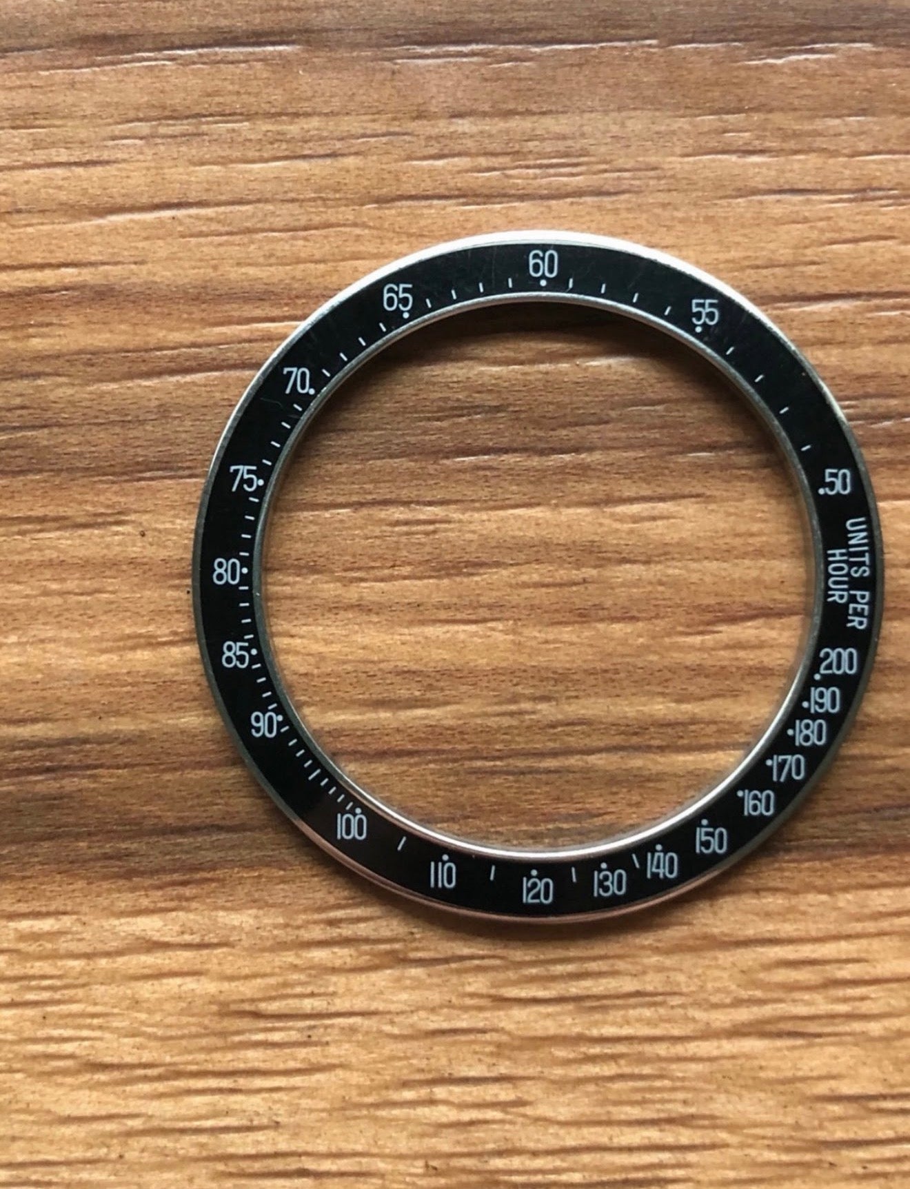 Vintage Bakelite Style Bezel Conversion for Chronographs with S.S Bezels