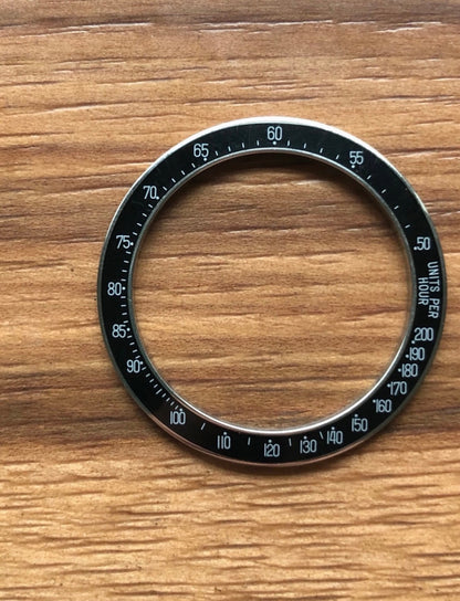 Vintage Bakelite Style Bezel Conversion for Chronographs with S.S Bezels