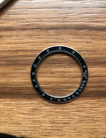 Vintage Bakelite Style Bezel Conversion for Chronographs with S.S Bezels